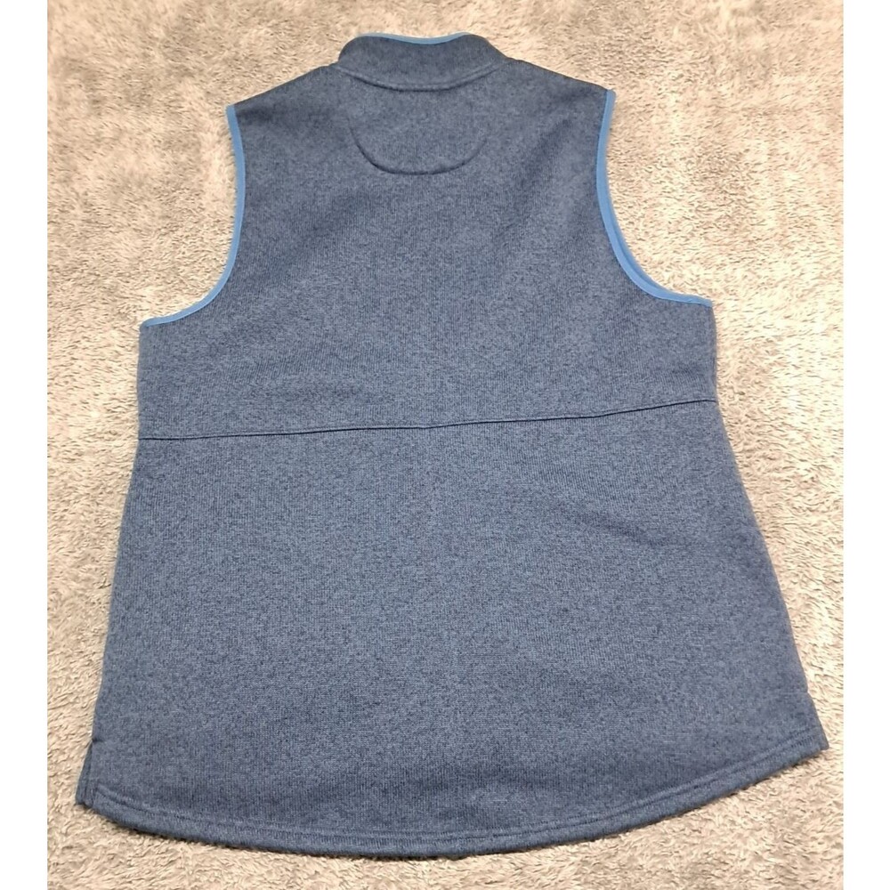 L.L. Bean Sweater Vest Fleece Womens XL Petite Mock Neck Full Zip Hiking Outdoor - Picture 8 of 10